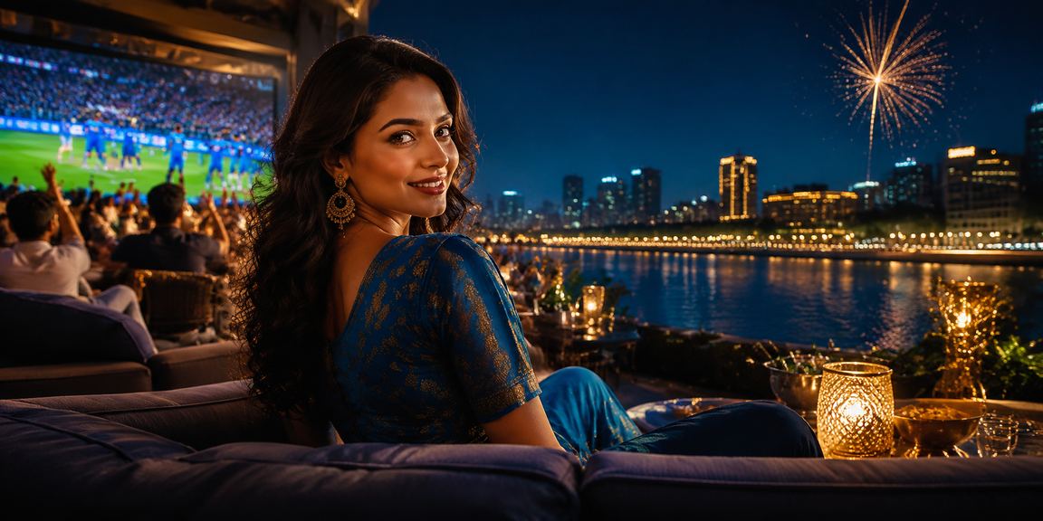 Live casino dealer hosting a game session with vibrant and engaging atmosphere